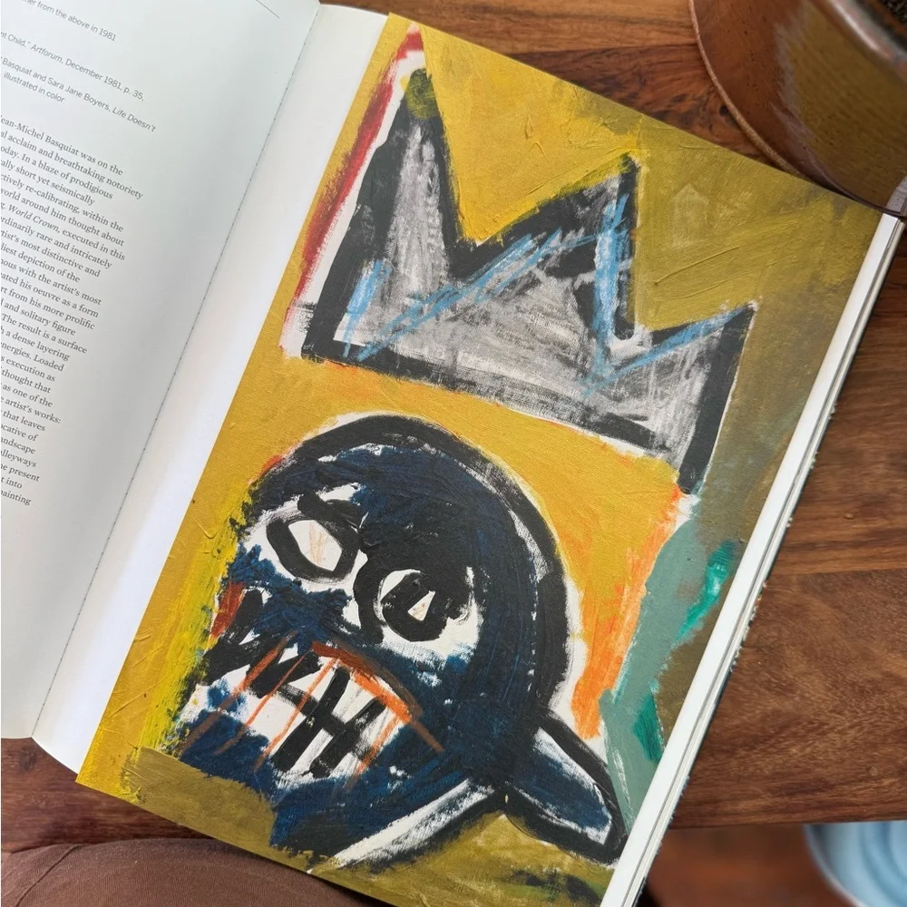 Blue and Yellow Coffee Table Book
